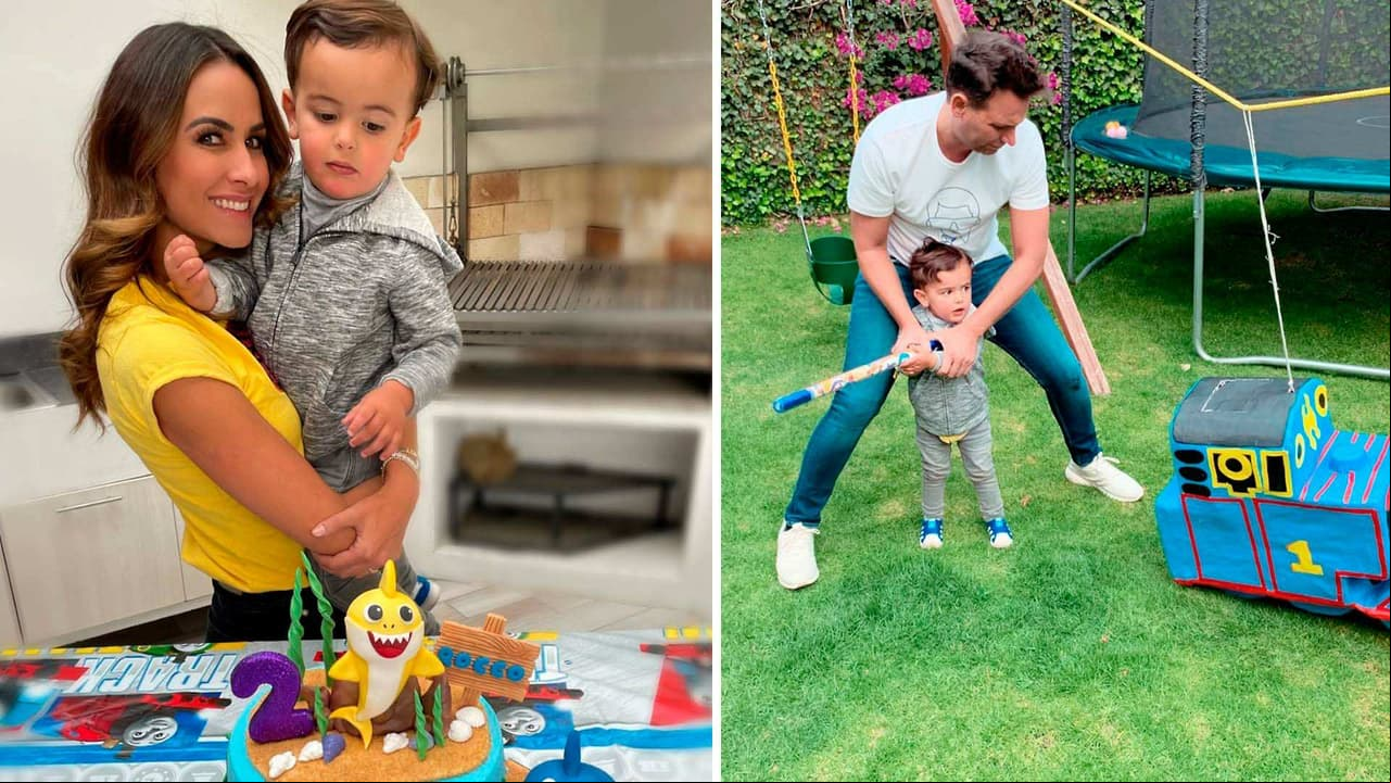 Odalys Ramírez echa la casa por la ventana por el cumpleaños de su hijo: inflables, pastel y piñata