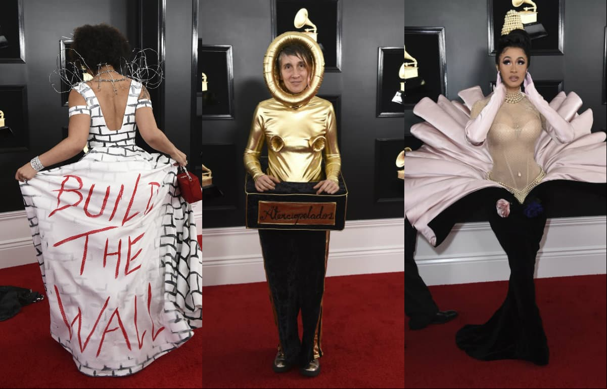 Estos son los looks más atrevidos de la entrega de los Grammy 2019; tienes que ver el vestido de Katy Perry y el de Kylie Jenner