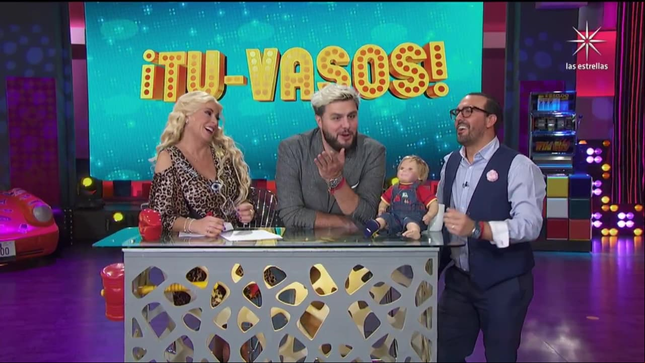 Los Tu-vasos (El ensayo): Paul Stanley y Ricardo Margaleff parodian a José Ron y Jessica Díaz