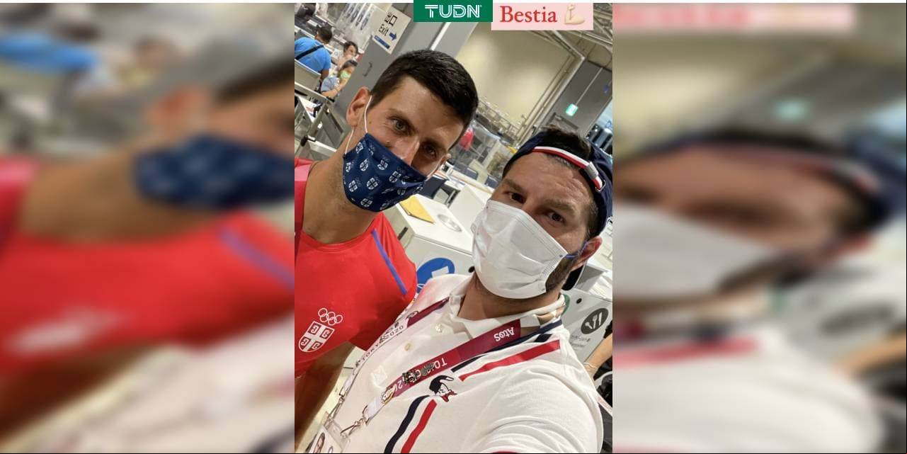 ¡Choque de leyendas! Gignac presume foto con Djokovic