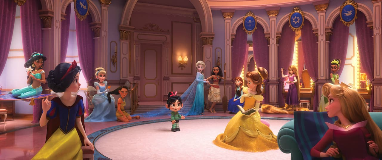 ¡Todas las princesas Disney reunidas en una película!