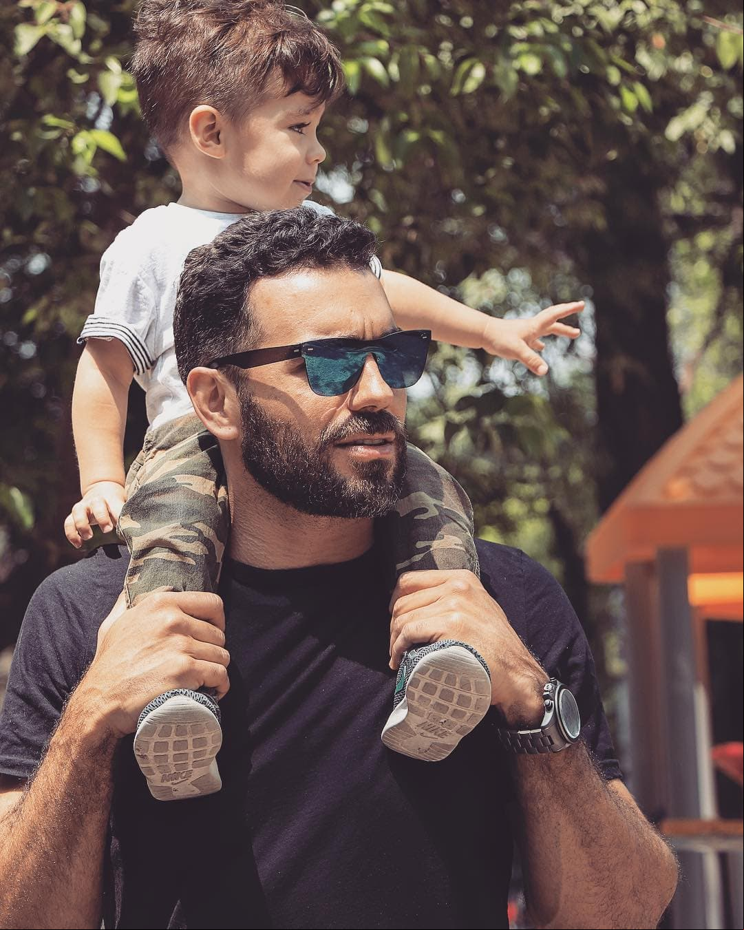 Marcus Ornellas es sumamente amoroso con su hijo Diego, que tuvo con Ariadne Díaz