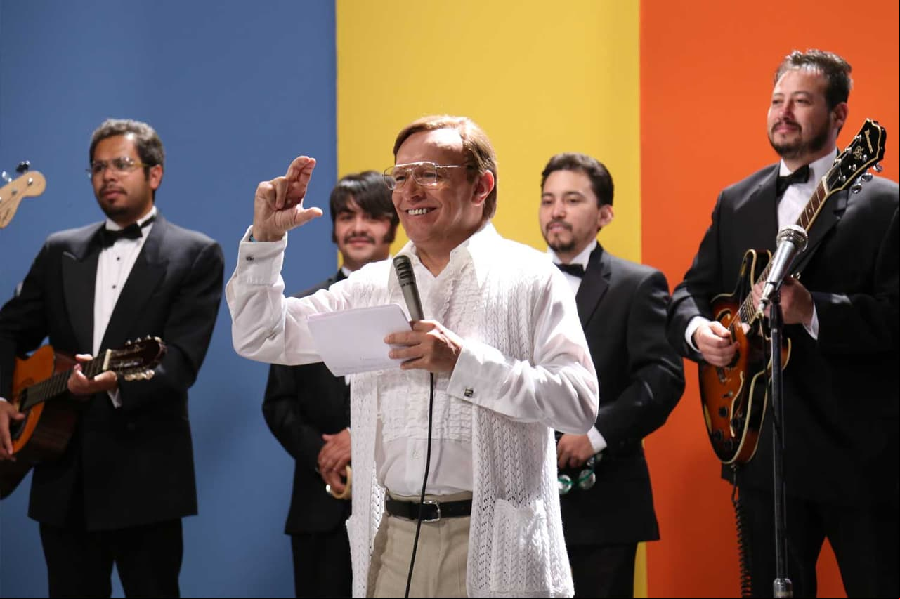 Raúl Velasco y su programa "Siempre en Domingo".