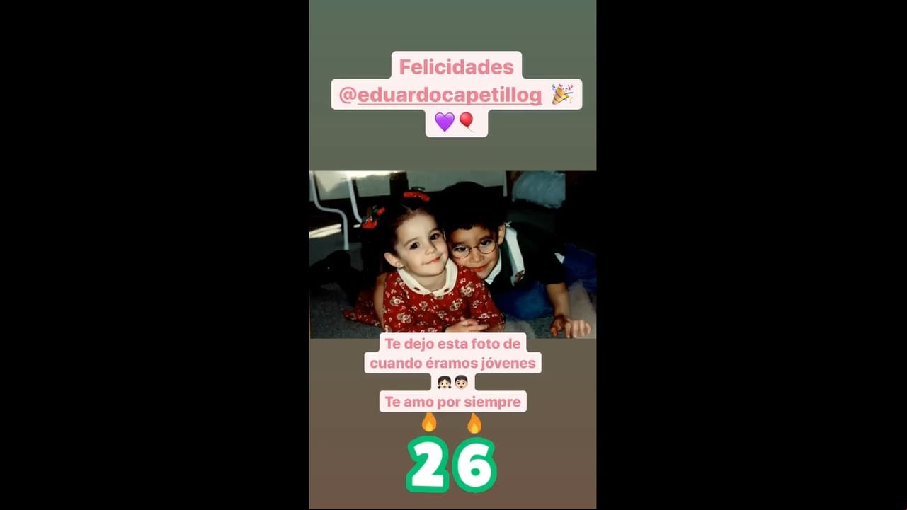 Hijo de Biby Gaytán celebra su cumpleaños 26 con tiernos mensajes de sus hermanas