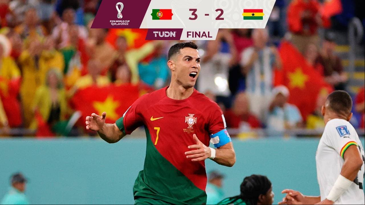 Cristiano Ronaldo anota, hace historia y conduce a Portugal al triunfo ante Ghana