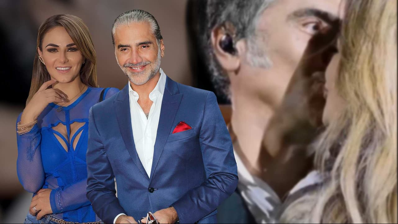 VIDEO: Alejandro Fernández se besa con actriz de 'La Rosa de Guadalupe'