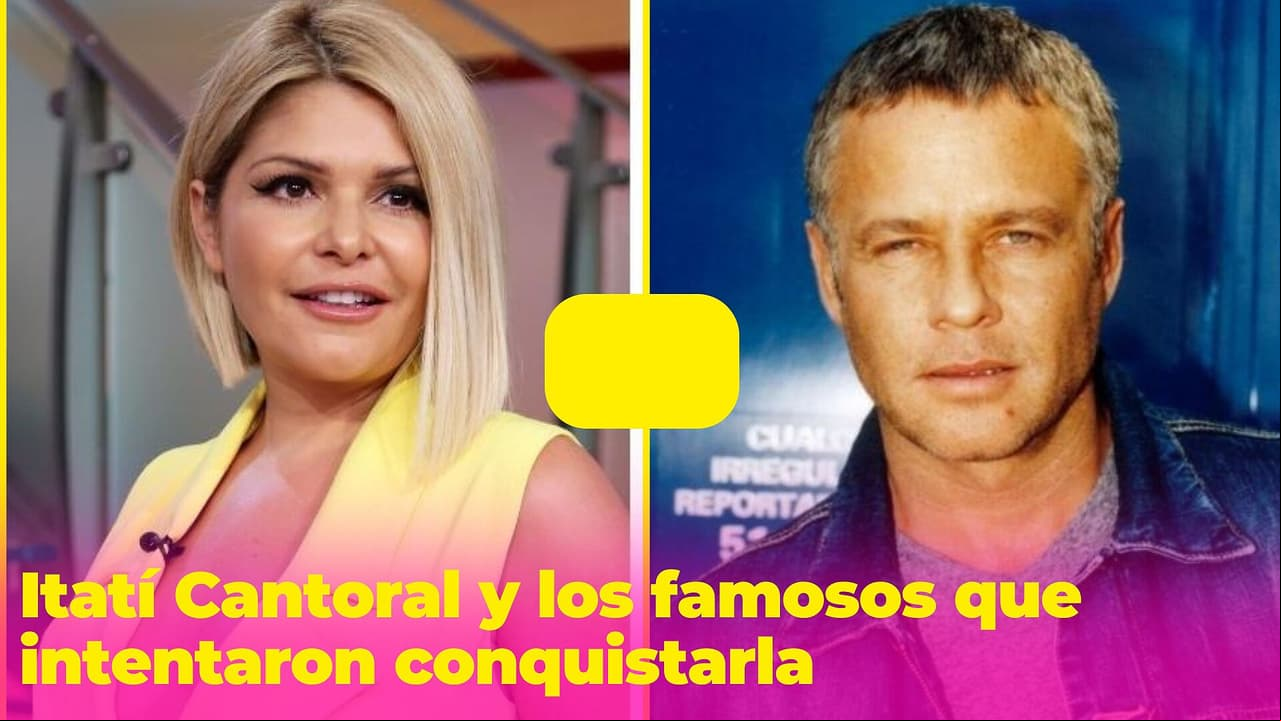Itatí Cantoral casi llegó al altar con su primer novio: estos famosos intentaron conquistarla