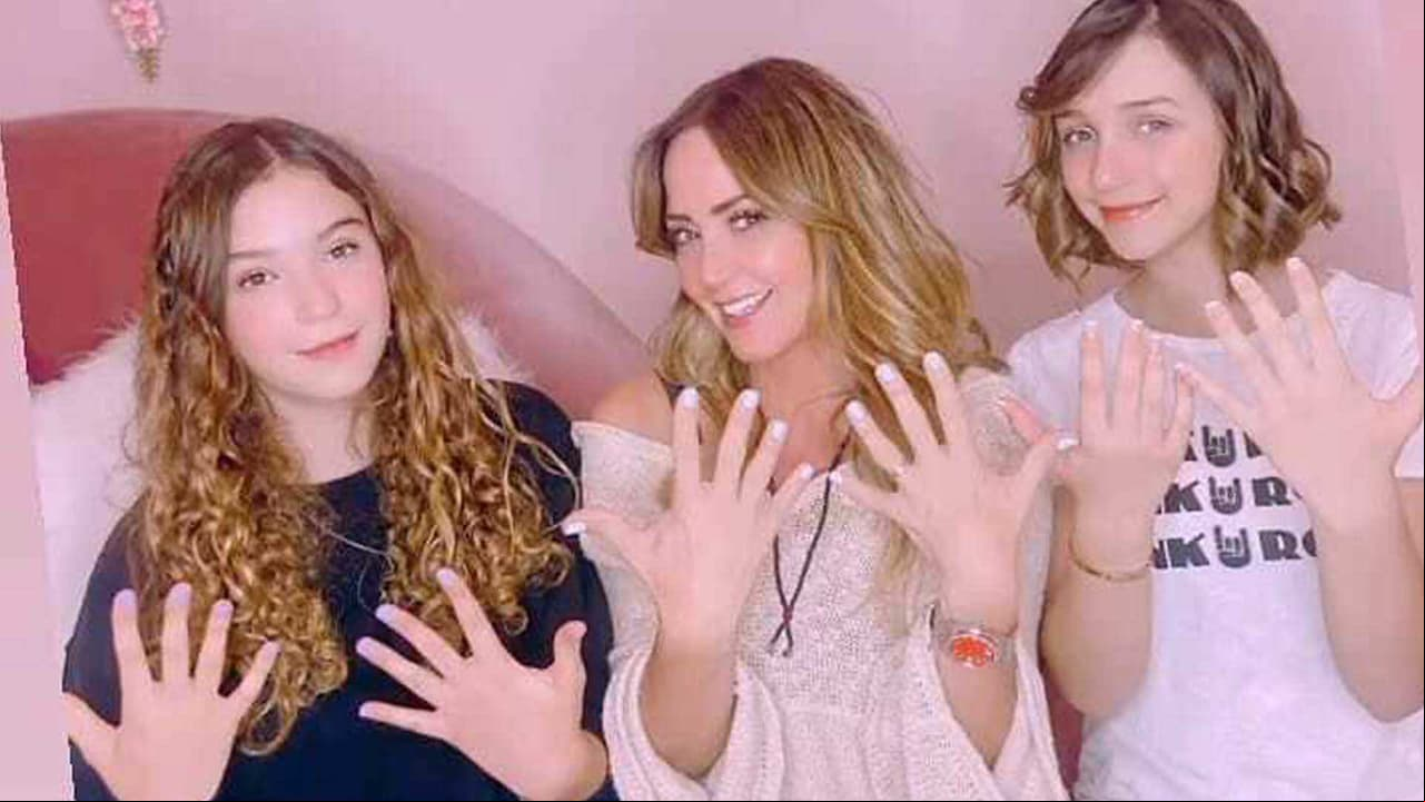 Hija de Andrea Legarreta se quita los chinos e impacta al mostrar proceso de radical transformación