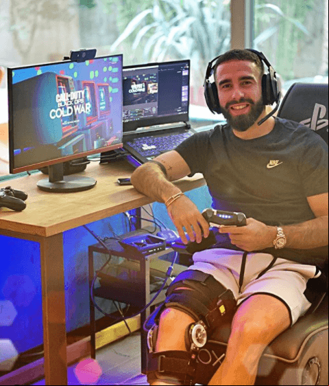 El juego favorito de Dany Carvajal es ‘Call of Duty’.