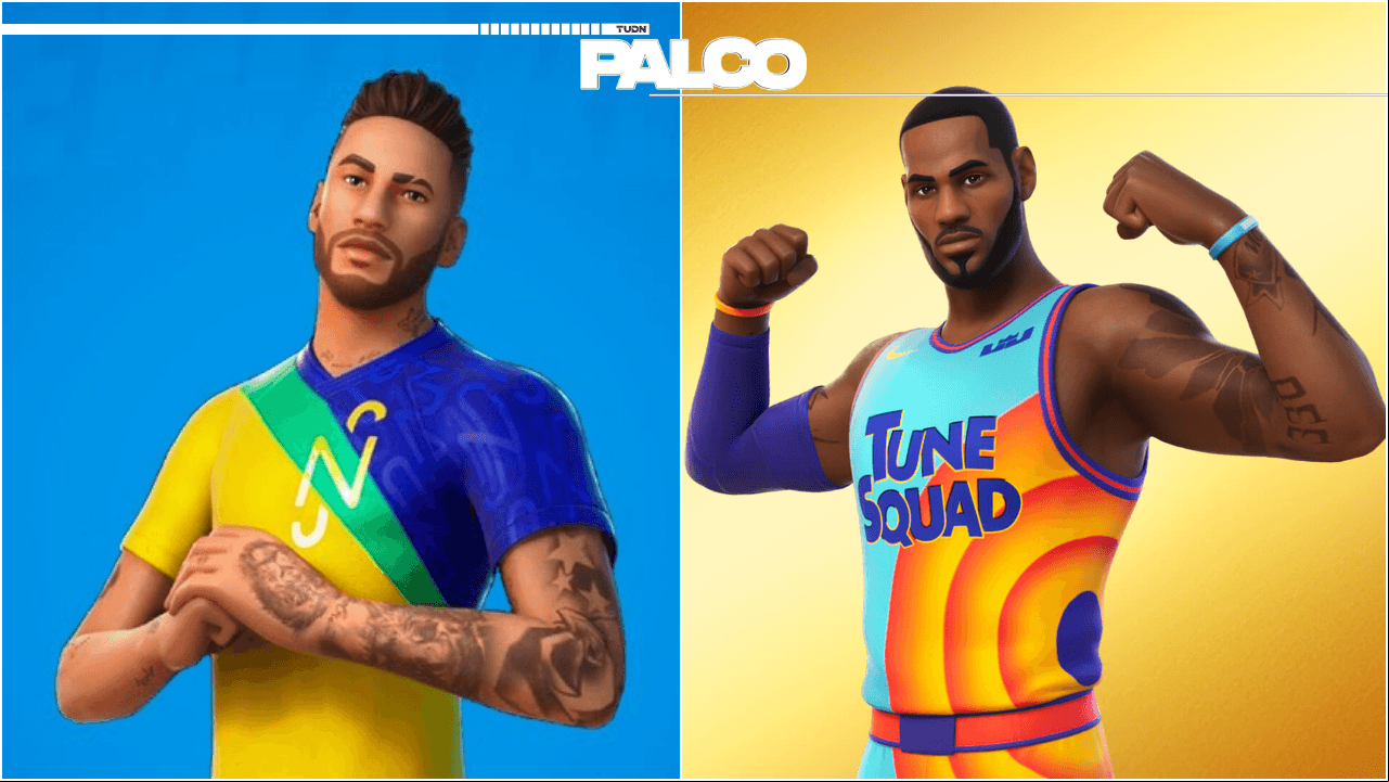 LeBron, Neymar y los famosos que aparecen en ‘Fortnite’