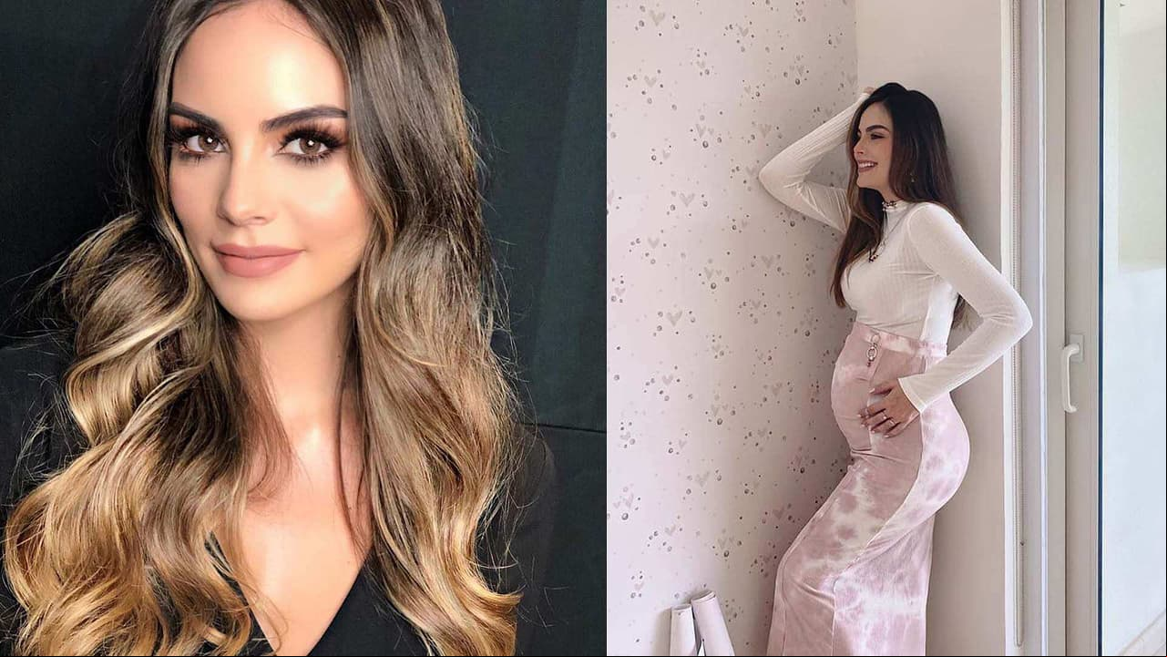 Ximena Navarrete causa revuelo al aparecer haciendo ejercicio en la recta final de su embarazo