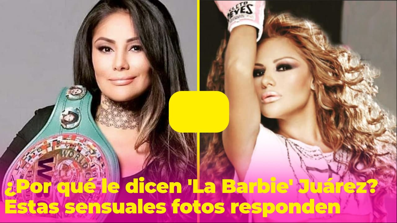 'La Barbie' Juárez se ganó ese apodo por estas impactantes fotos de hace años: ¡lucía espectacular!