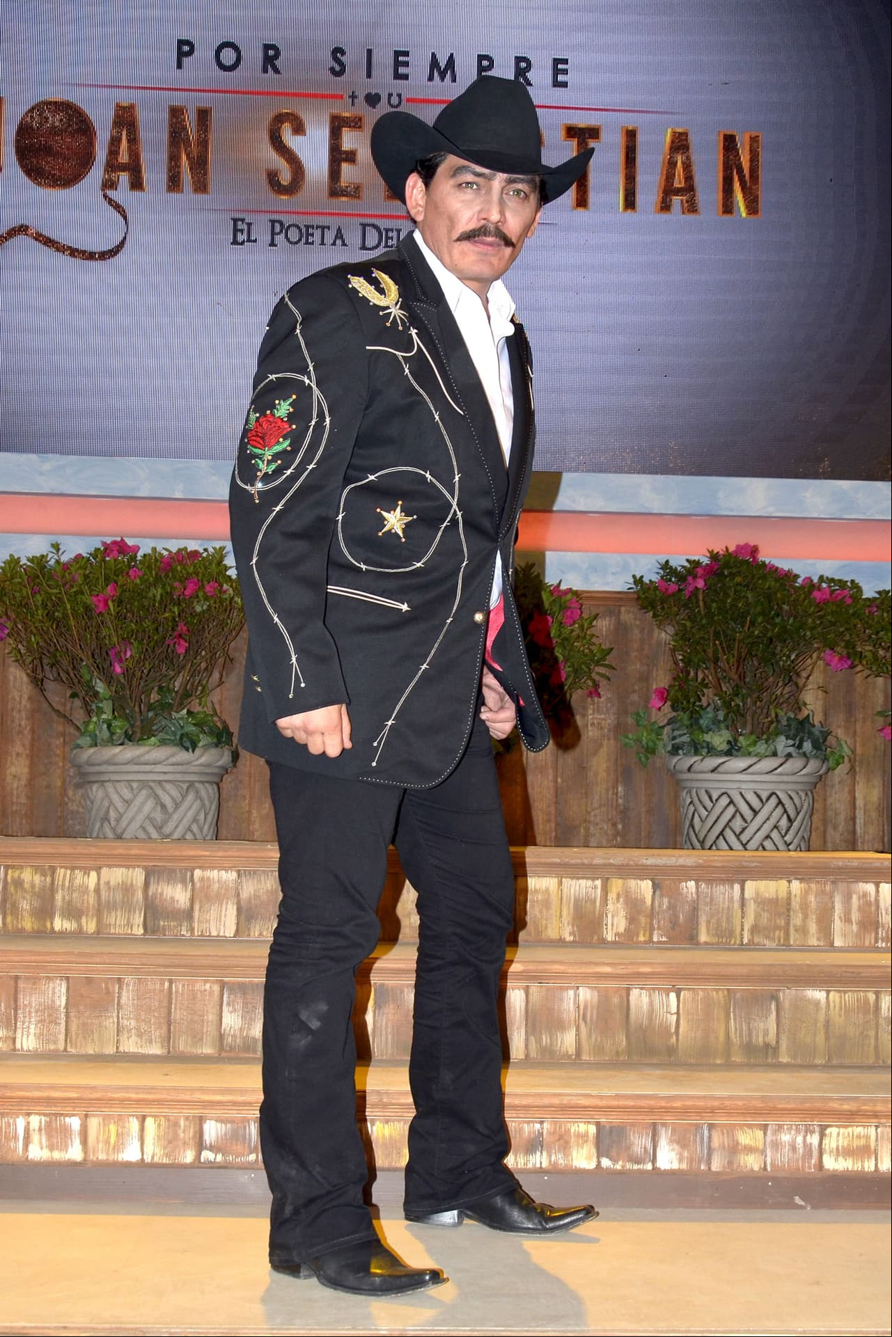 José Manuel Figueroa en la presentación de la serie 'Por Siempre Joan Sebastian'