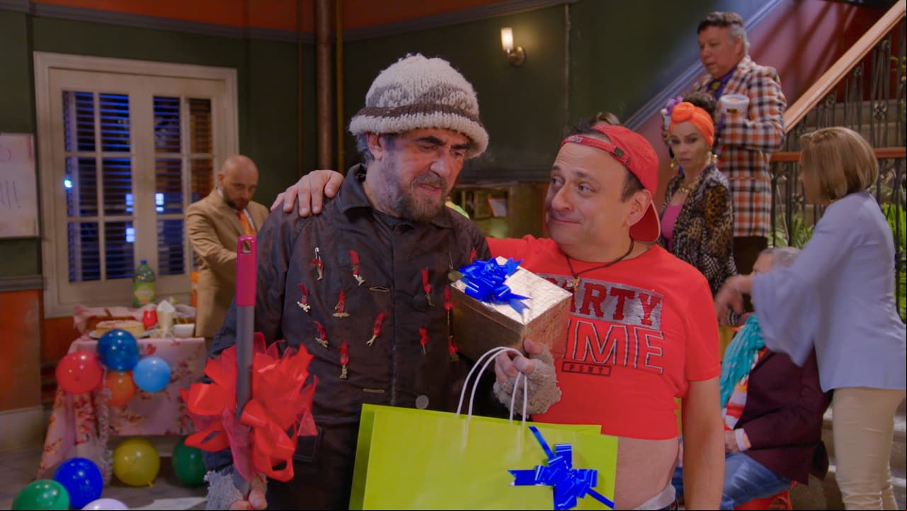 Es el cumpleaños de Germán y todos lo olvidan, pero Jorjáis les da un empujoncito a los Vecinos para que le organicen una pequeña fiesta sorpresa.