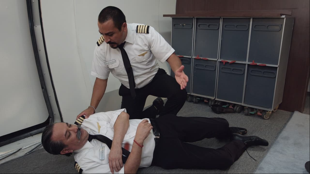 Luis Fernando Peña y Carlos Espejel en ‘El secuestro aéreo macabrón’