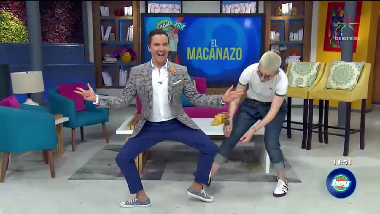 Mauricio Mancera al estilo del &quot;Cangrejito playero&quot;