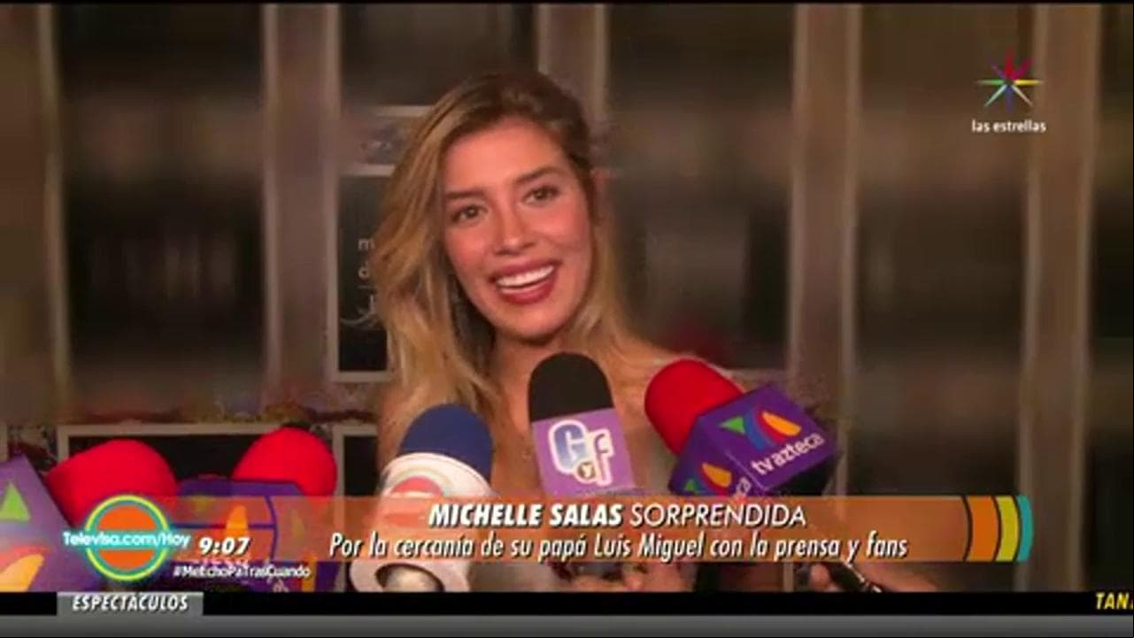 Checa lo que reveló Michelle Salas de Luis Miguel