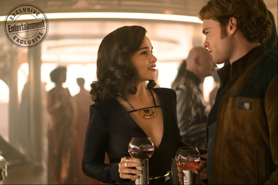 Emilia Clarke y Alden Ehrenreich protagonizan esta historia (FOTO: Entertainment Weekly)