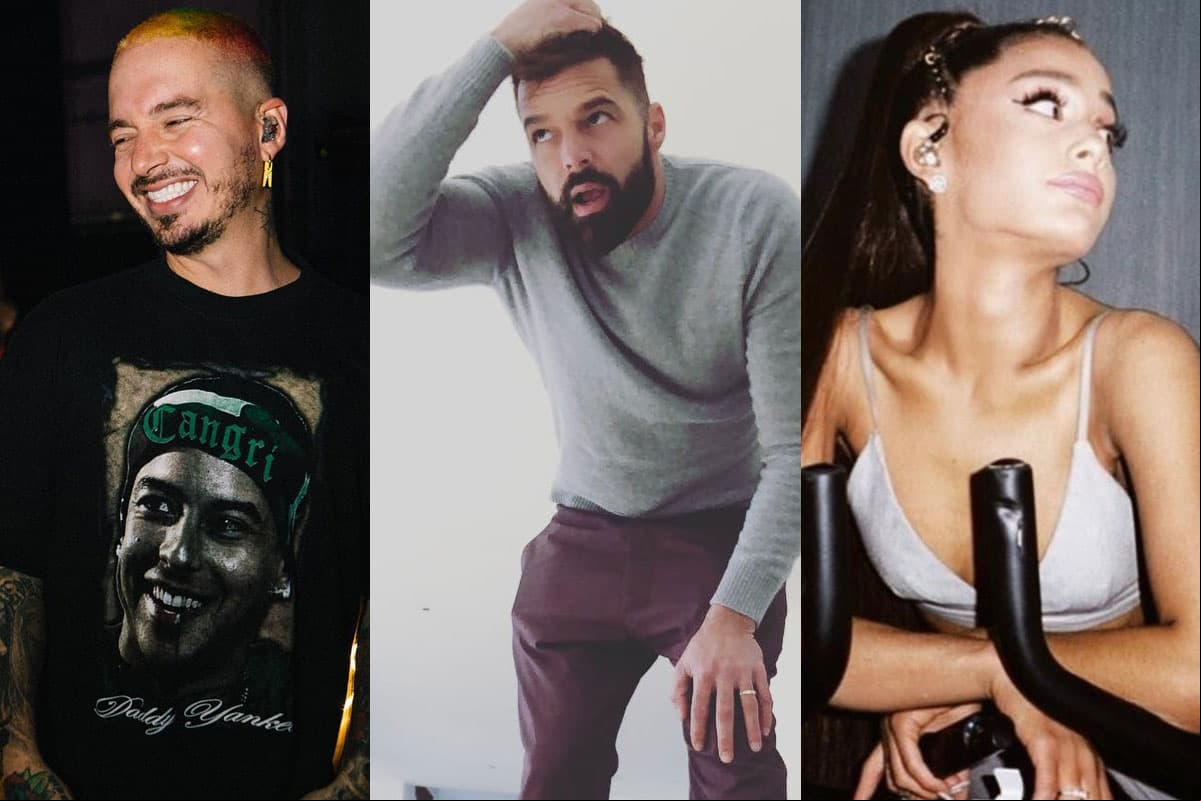 Mientras que J Balvin y Ricky Martin irán al Grammy, Ariana Grande rechaza asistir