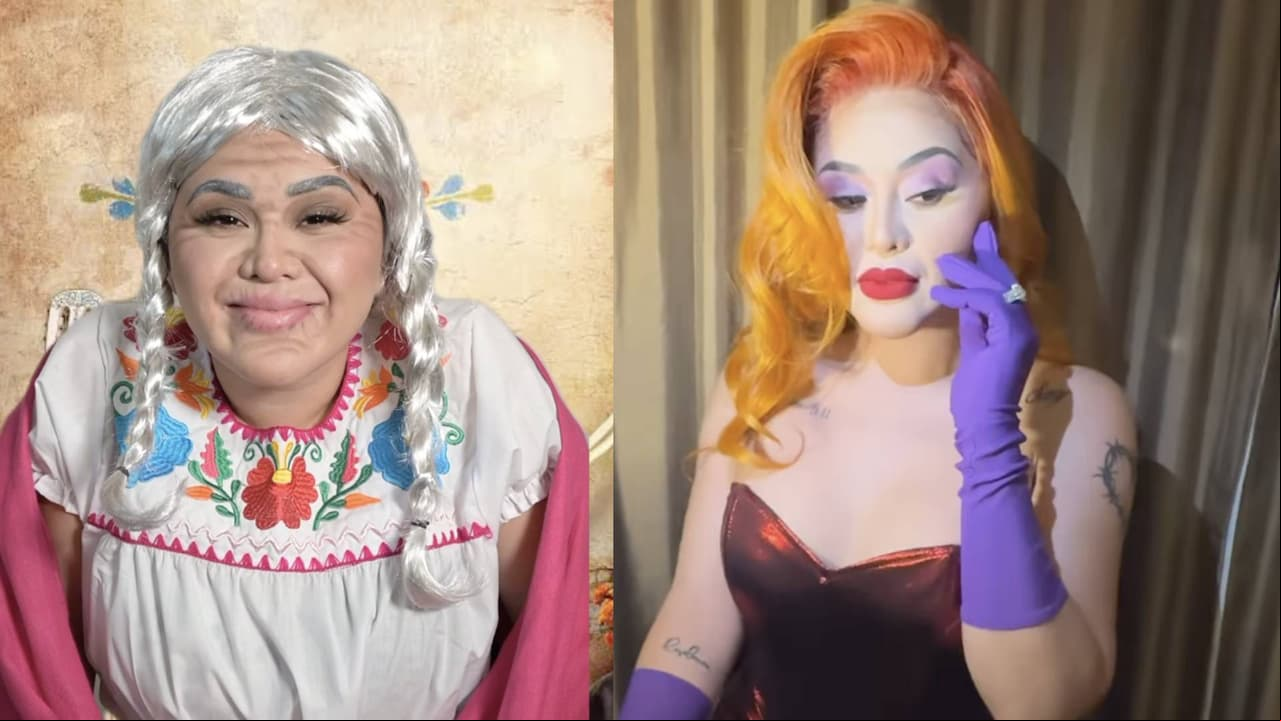Gomita se transforma en ‘Mamá Coco’ y paraliza las redes sociales con su disfraz