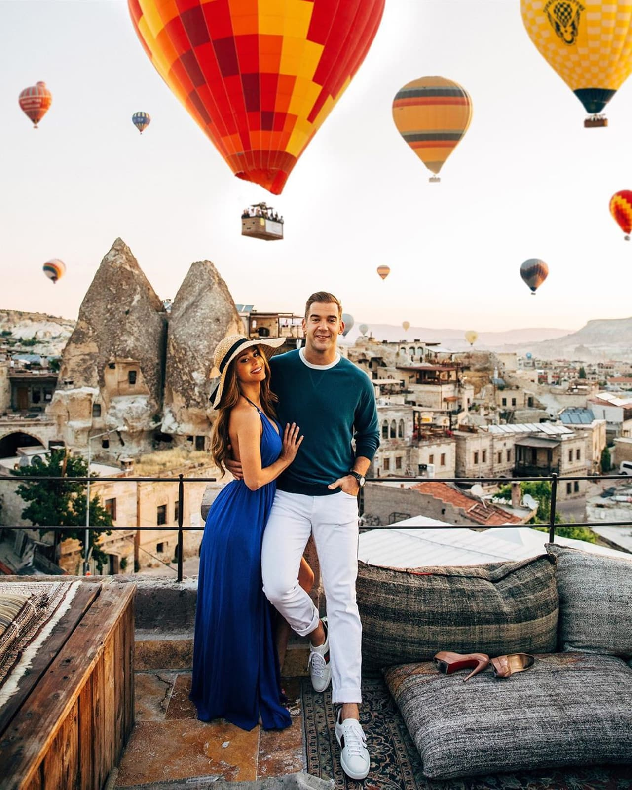 Yanet García disfruta de Turquía en compañía de su novio