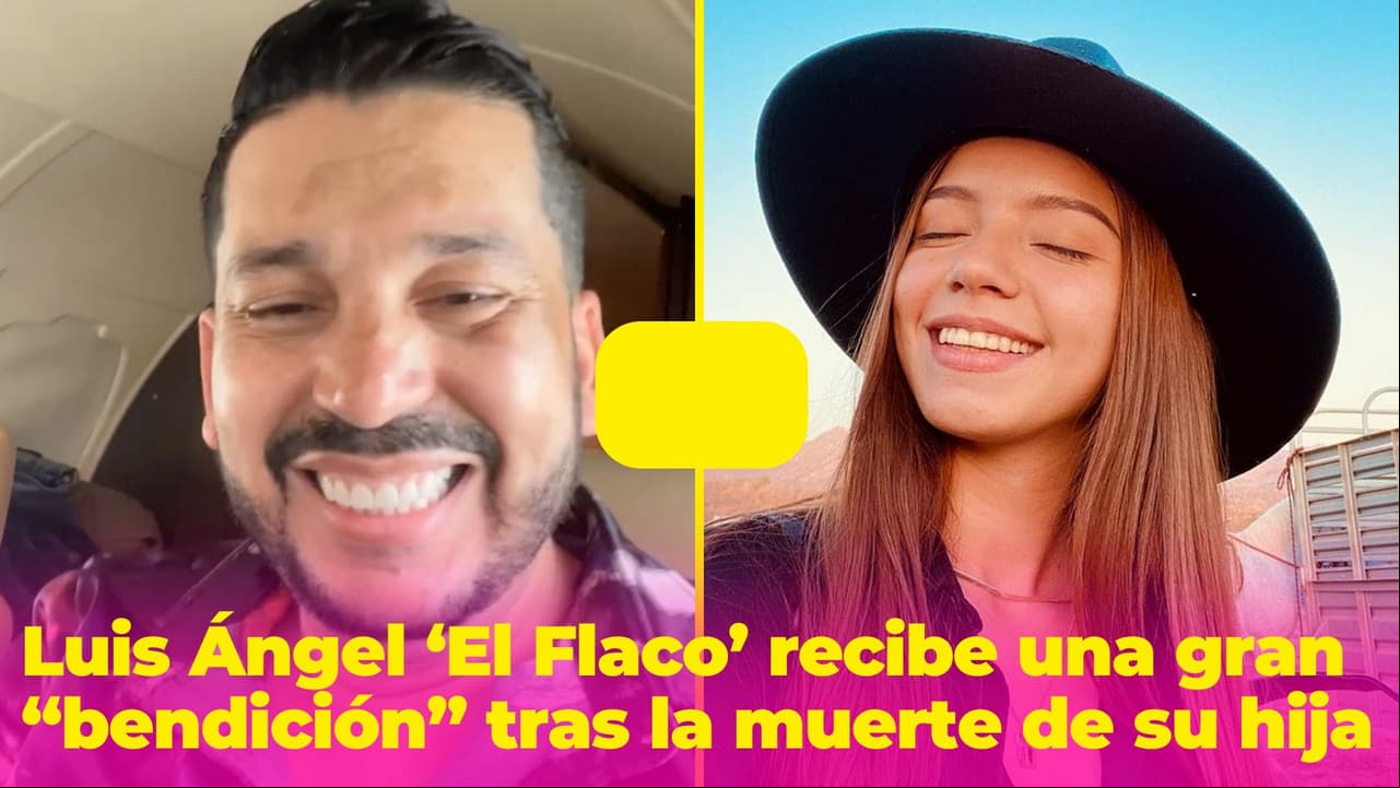 Luis Ángel ‘El Flaco’ celebra la “bendición” que recibió a casi tres meses de la muerte de su hija