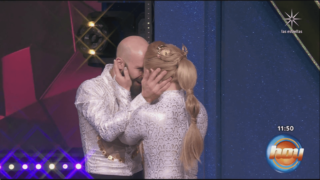 Sandra Itzel e Imanol en 'Las Estrellas bailan en Hoy'