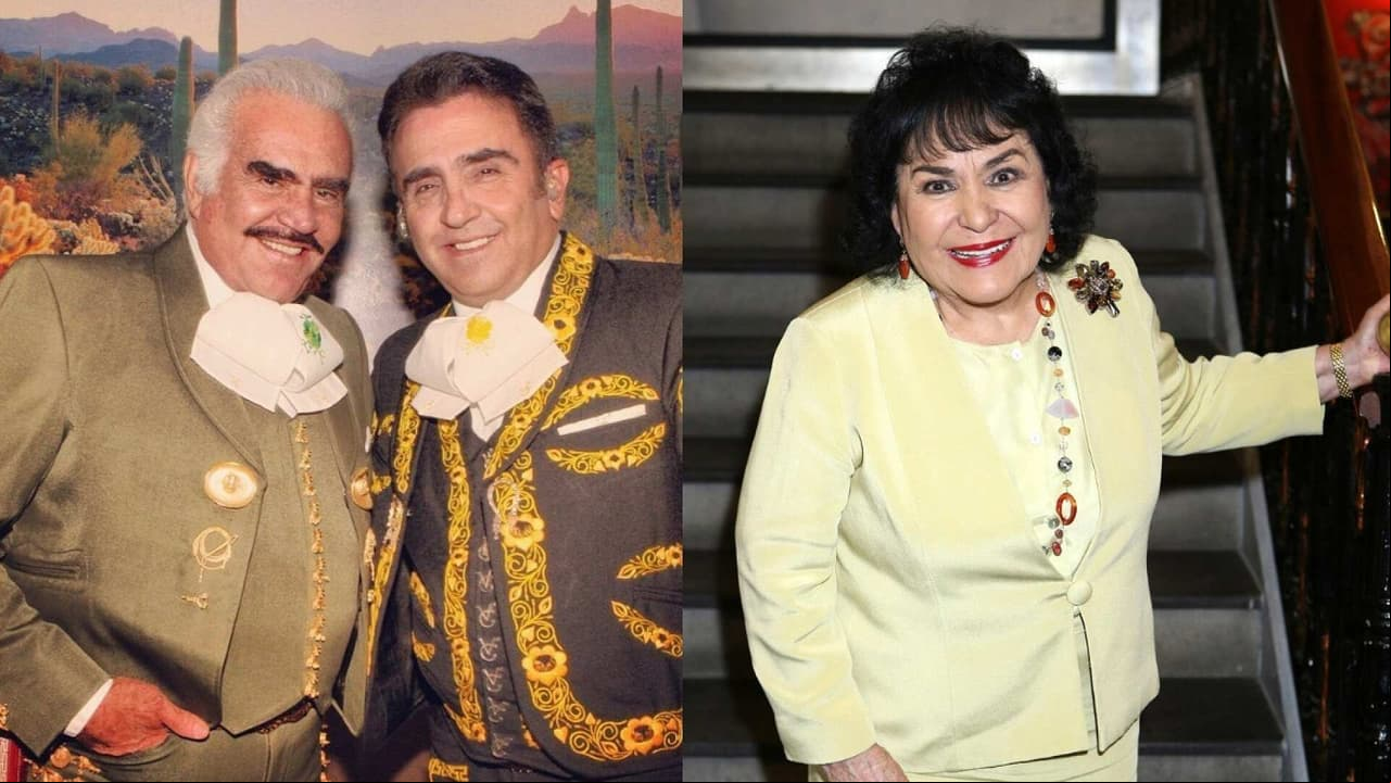 Vicente Fernández Jr. conmueve al mandarle mensaje a Carmelita Salinas y desea despierte del coma