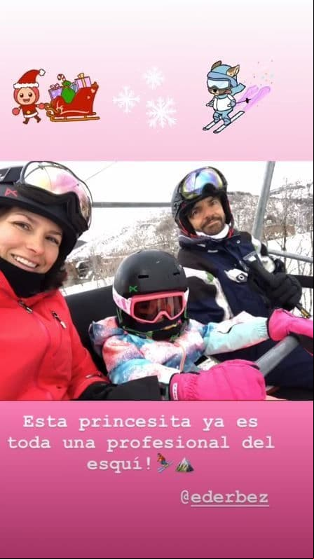 Es una experta, dijo su mami en un storie.