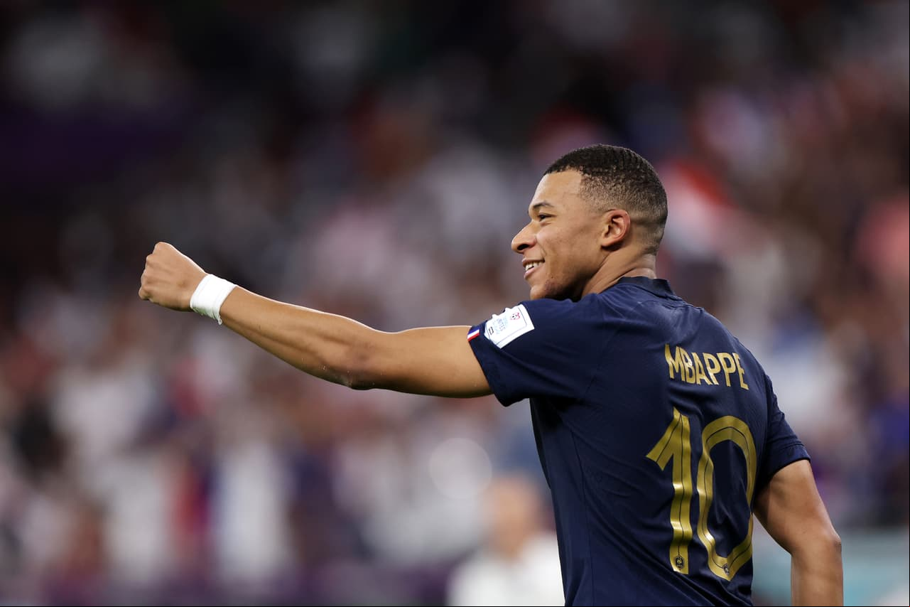 Mbappé llegaba a 8 goles en Mundiales e igualaba a CR7.