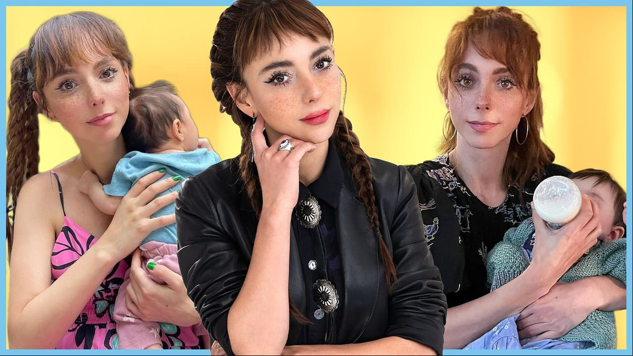 Emilia, hija de Natalia Téllez, ya creció y roba cámara a la conductora