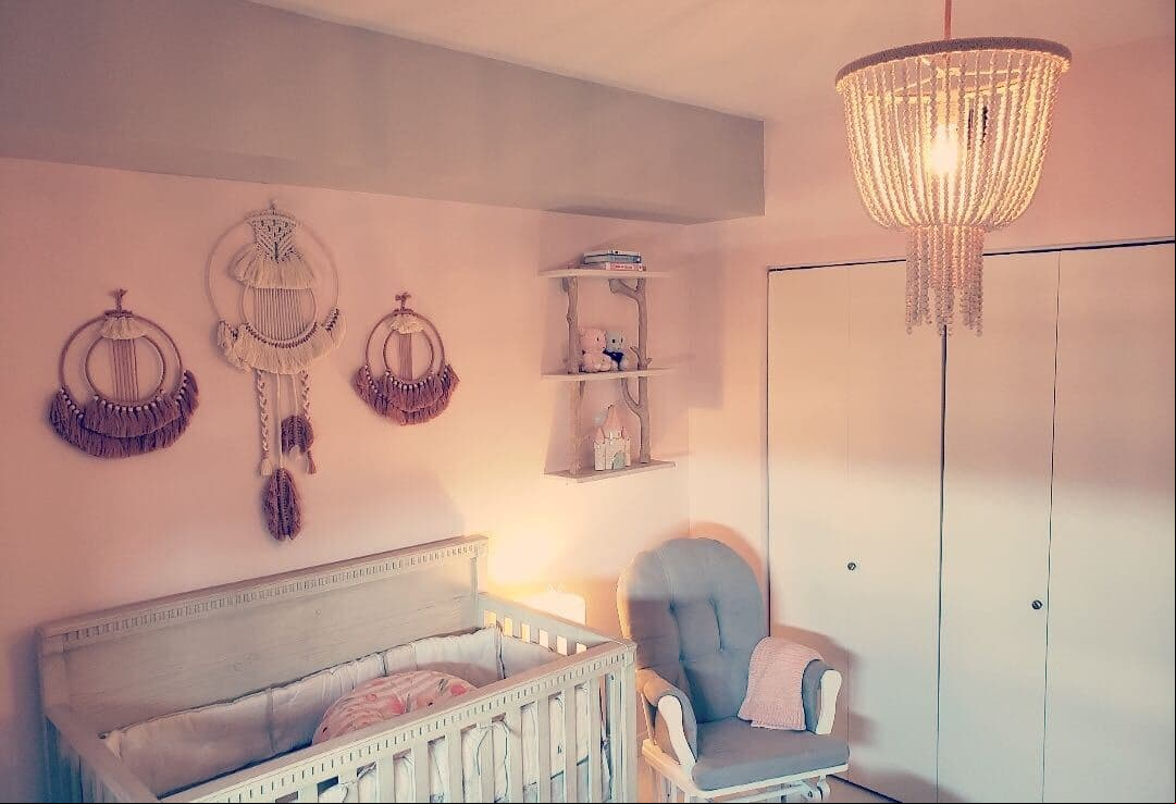La cuna, la ropa y el color de las paredes: fotos de la habitación de la bebé de Michelle Galván