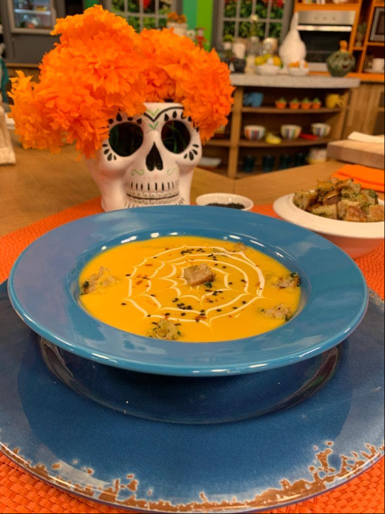 RECETA: Crema de calabaza de Castilla