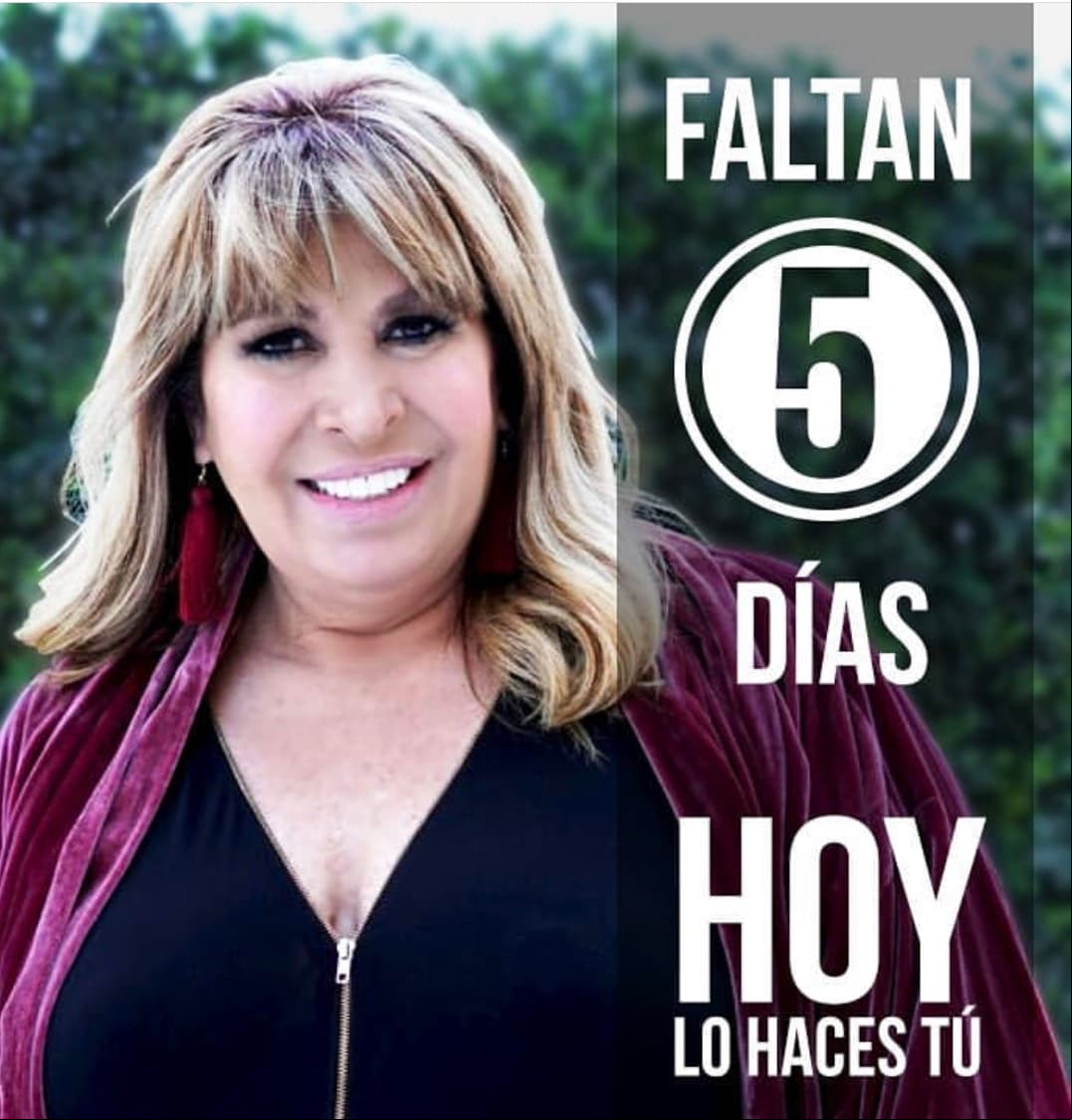 Era tanta la emoción de Rodríguez por ingresar al programa, que días antes inició una cuenta regresiva de los días que faltaban para el gran día.