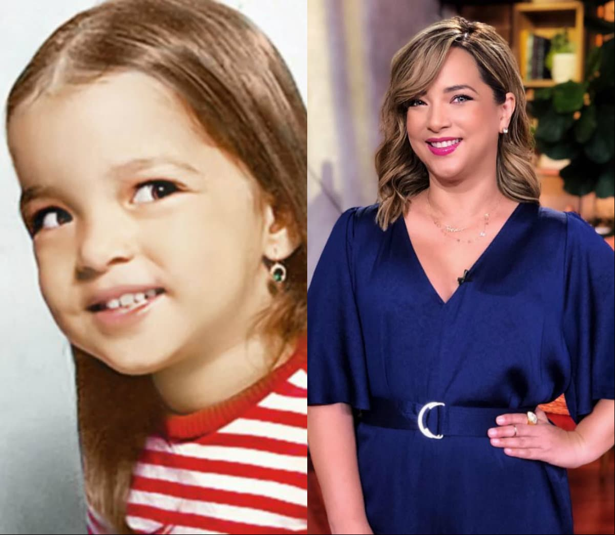 Adamari López recuerda su niñez con mucho cariño y destaca la gran relación que tenía con sus padres, a quienes les contaba todo.