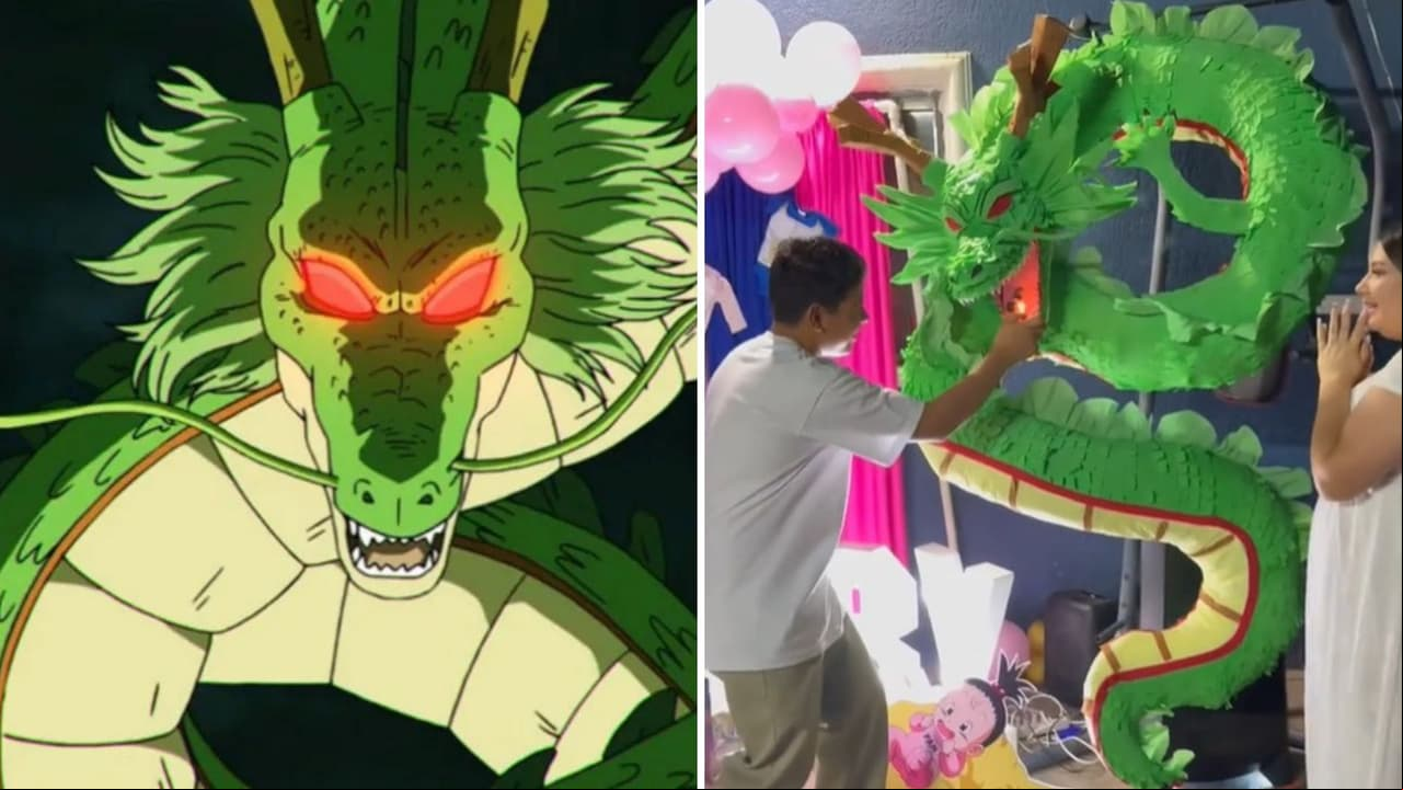 Gender reveal al estilo de Dragon Ball