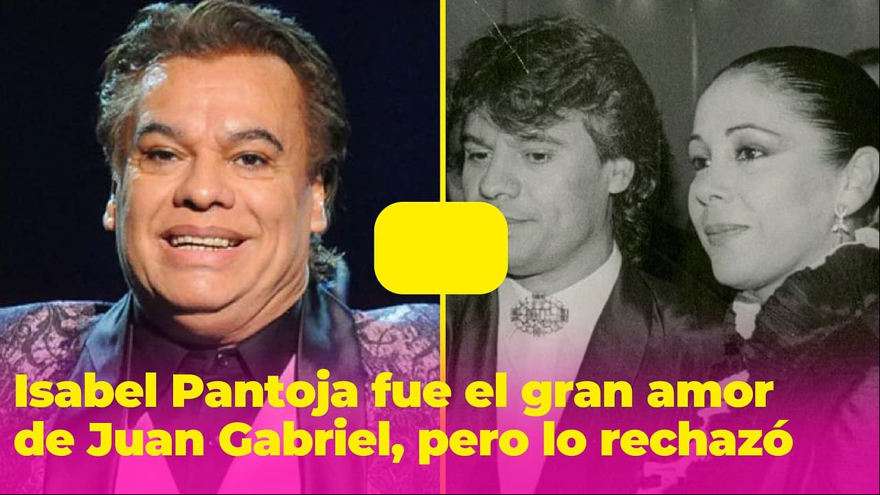 Juan Gabriel le propuso matrimonio a Isabel Pantoja, pero ella lo rechazó