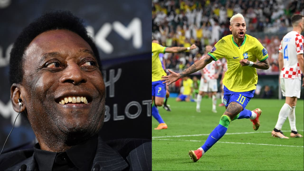 Pelé alaba a Neymar y le pide que no deje a la selección de Brasil
