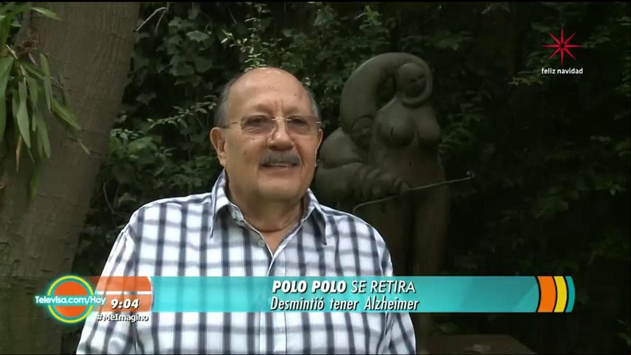 ¡Polo Polo se retira y desmiente padecer Alzheimer!