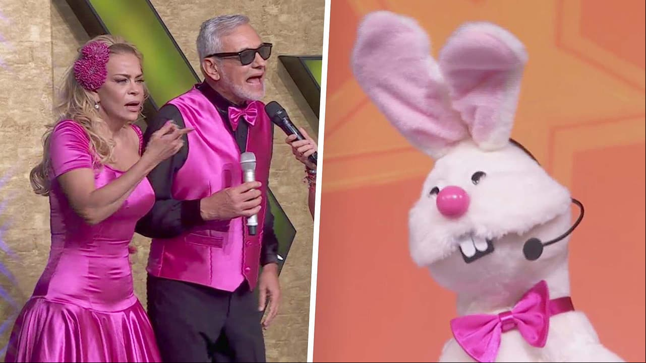 Cecy Gutiérrez y el Mago Frank bailaron chachachá mientras el Conejo Blas fue su juez