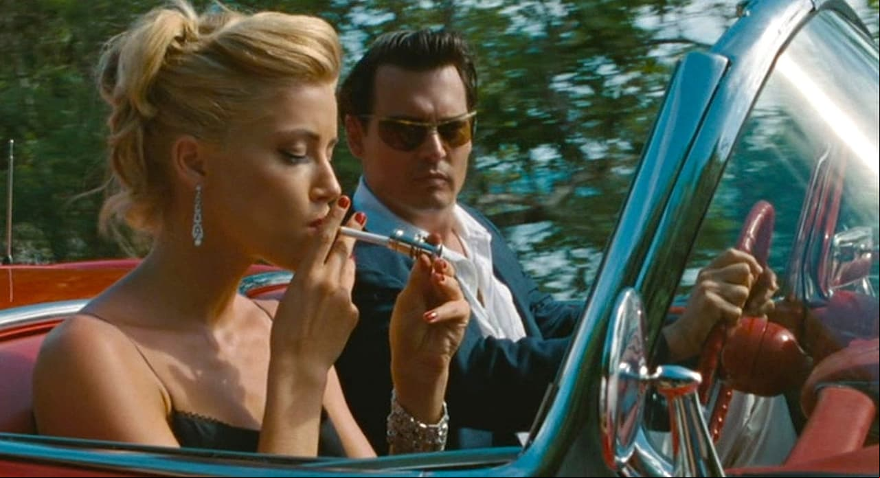 La química entre Amber Heard y Johnny Depp en ‘Diario de un Seductor’ fue tanta que provocó la separación del actor con Vanessa Paradis (FOTO: FilmDistrict