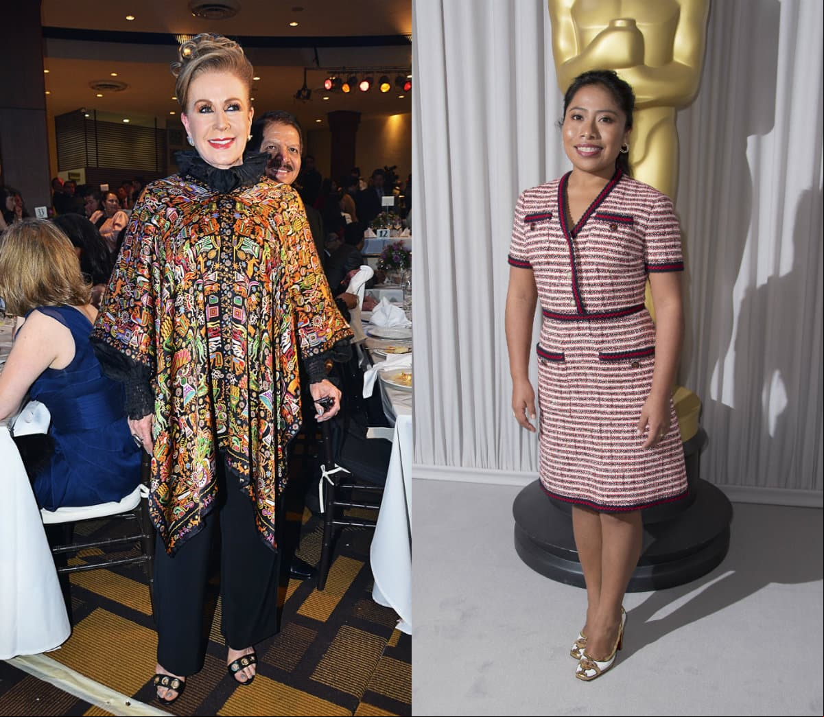 Laura Zapata también habló de la nominación de Yalitza Aparicio y dijo: “Bueno pues qué suerte, ¿no? La suerte de las feas… No es cierto ".