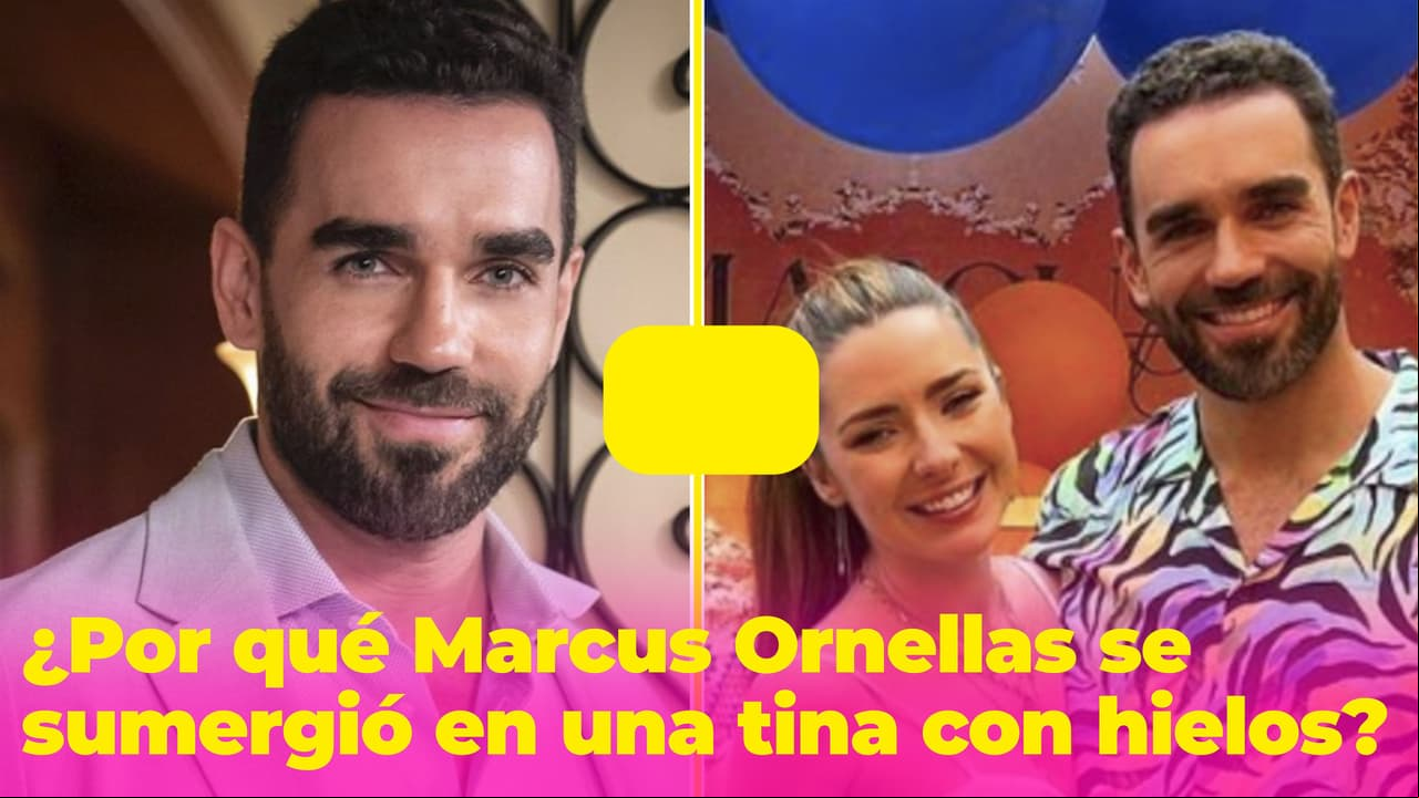 Marcus Ornellas se une a la tendencia de sumergirse en hielo: "Una de las experiencias más adictivas"