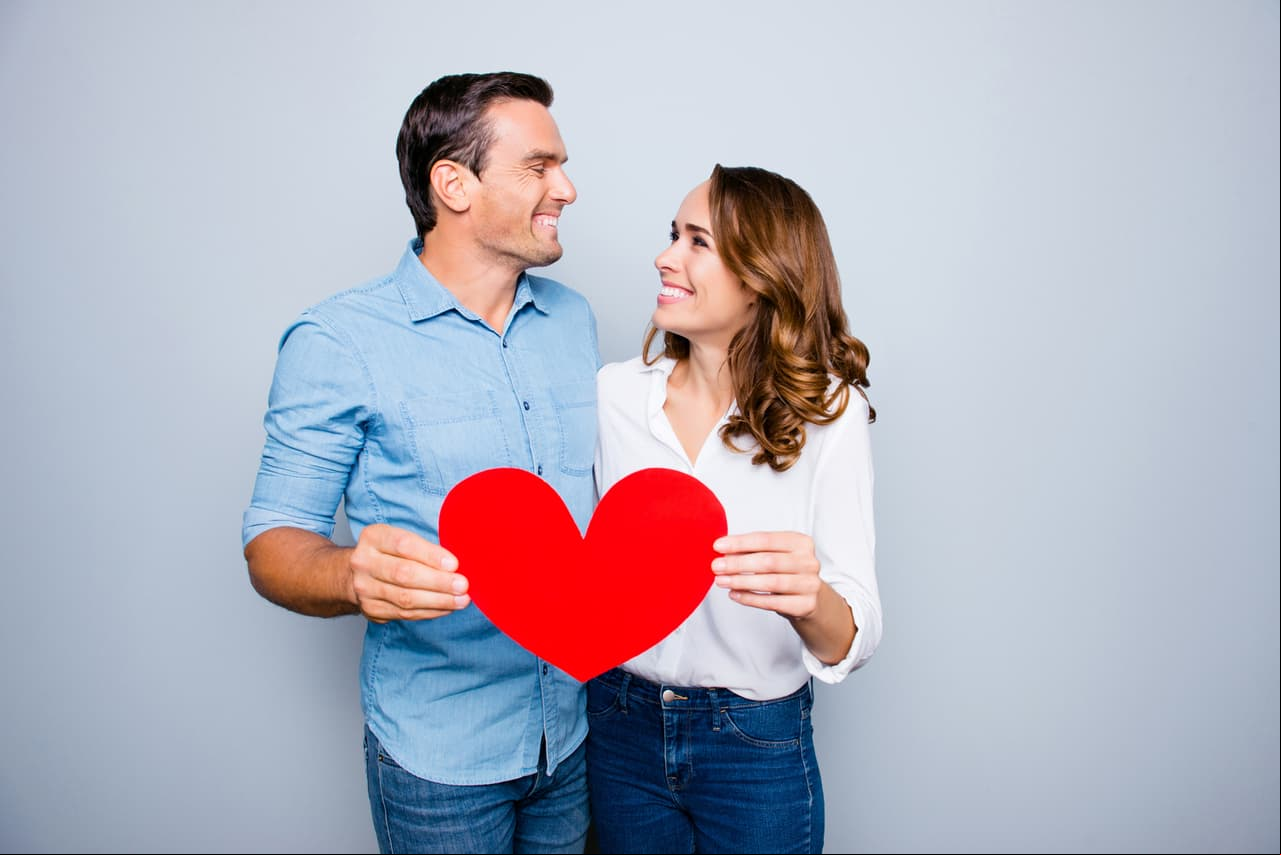Una relación amorosa se basa en amor, respeto y paciencia