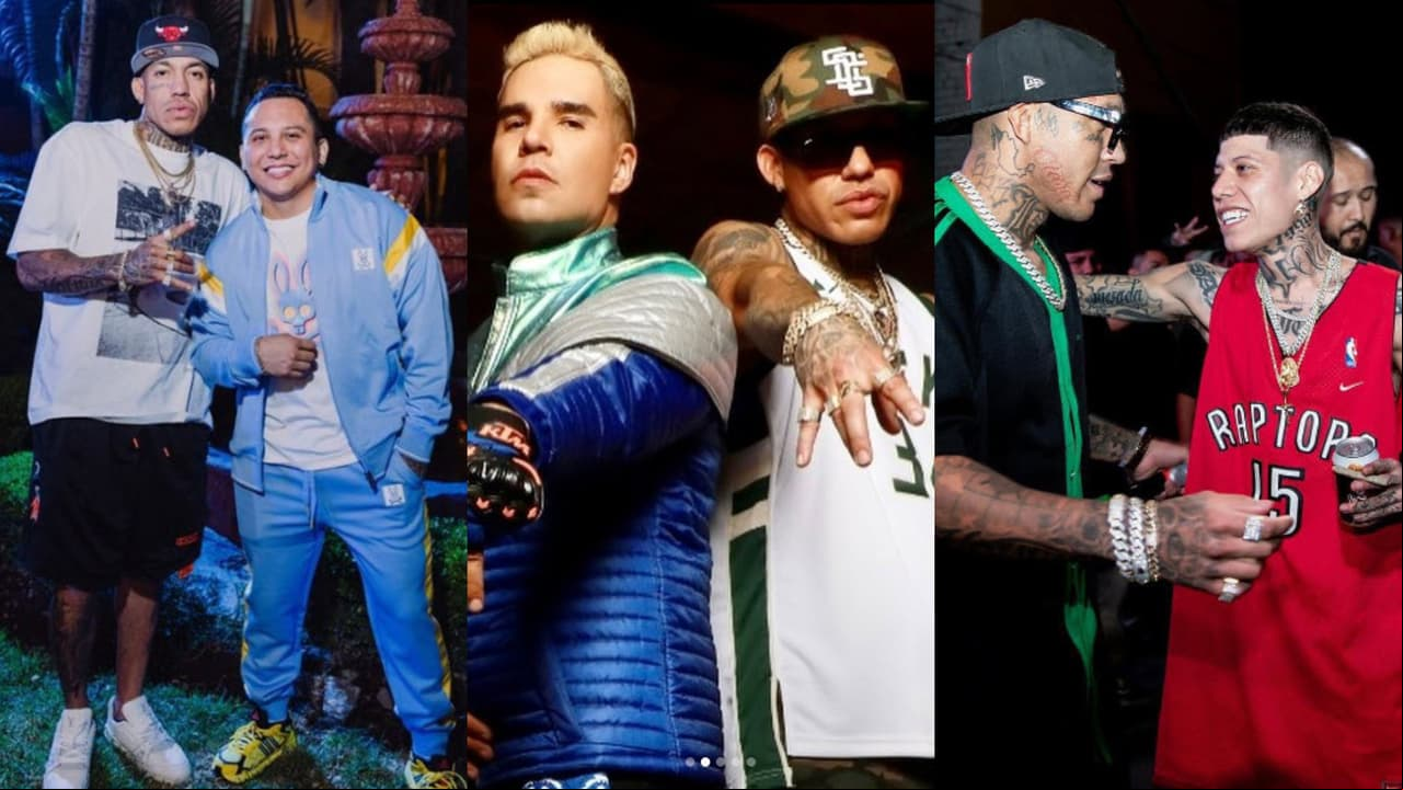 Edwin Luna, Emir Pabón y Santa Fe Klan publicaron fotos con Lefty SM tras enterarse sobre su repentina muerte.
