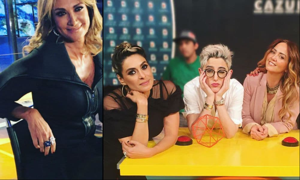 Adela Micha coquetea con conductora de 'Hoy'