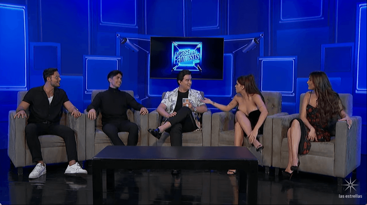 Sian Chiong y Gala Montes en transmisión en vivo de 'La Casa de los Famosos México'
