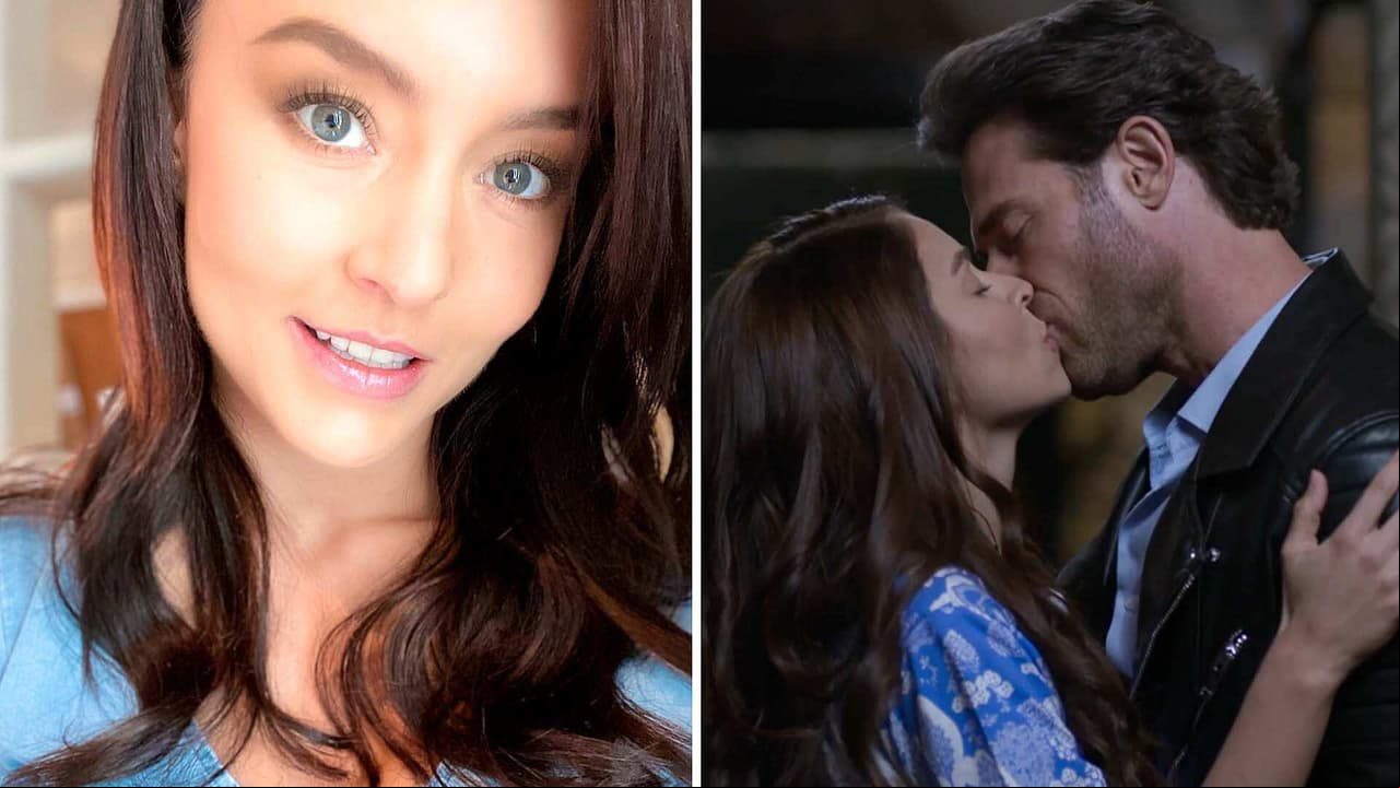 Angelique Boyer reacciona al beso de ‘Luis Alberto’ y ‘Mariana’