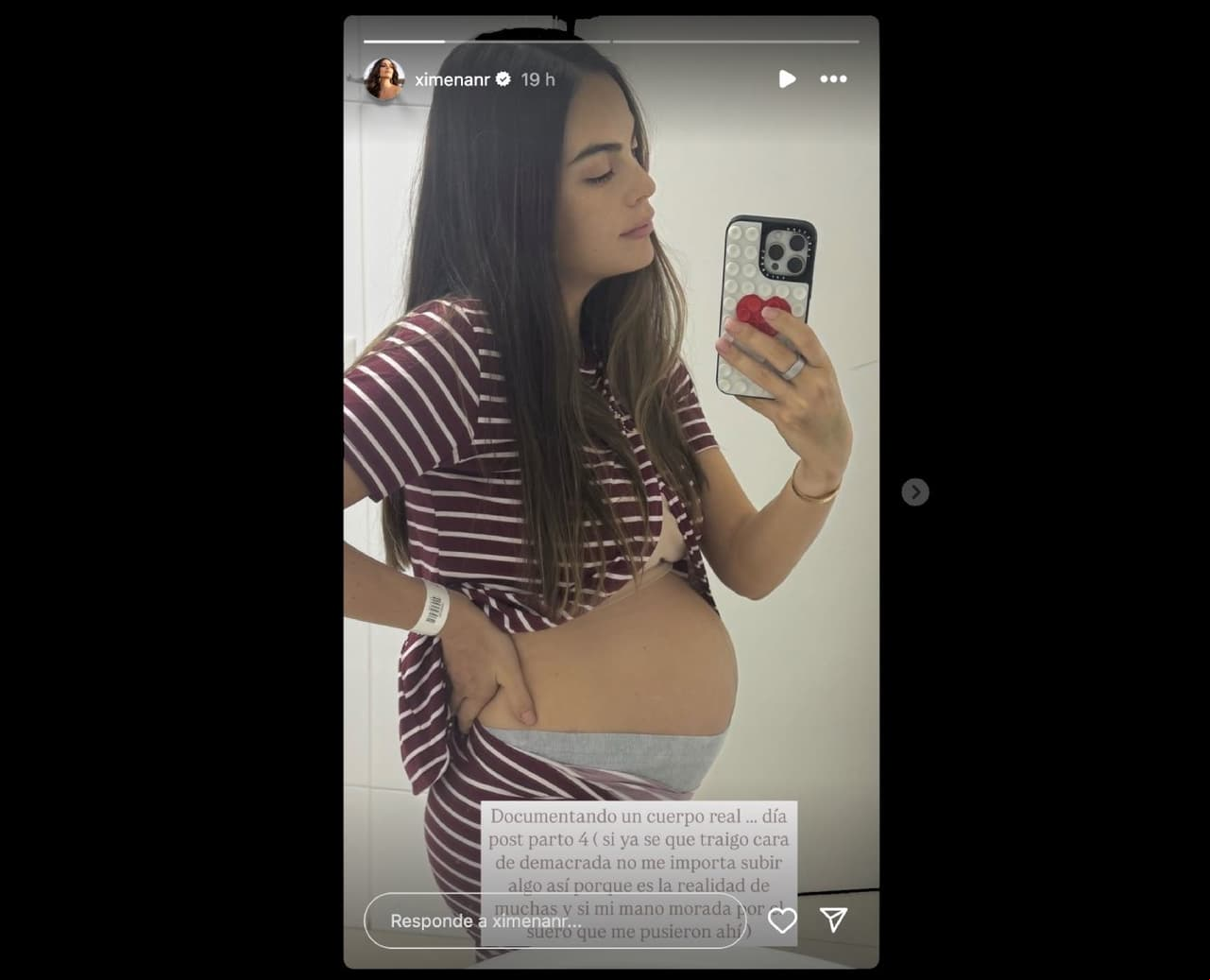 Ximena Navarrete, actriz y ex reina de Belleza.