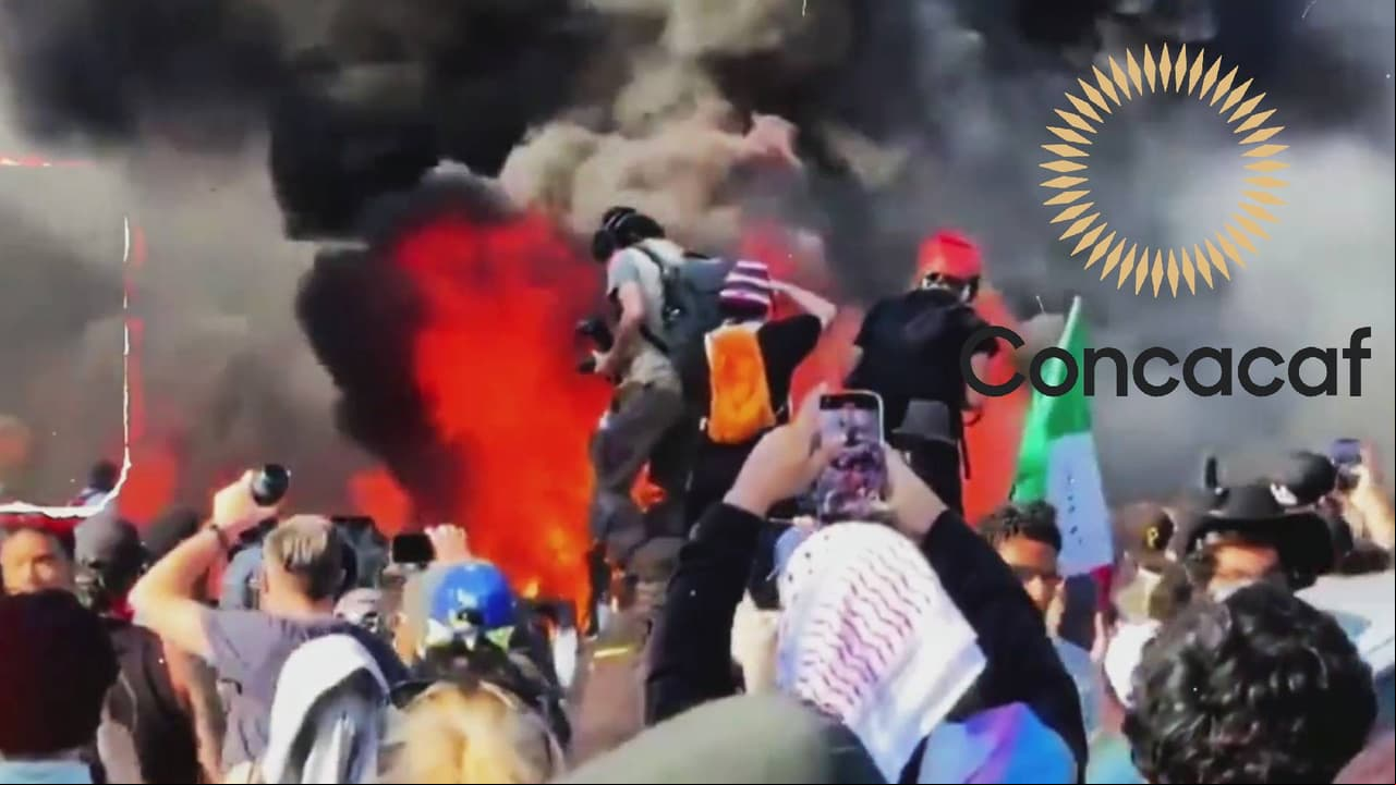 Concacaf se pronuncia sobre las manifestaciones en Los Angeles